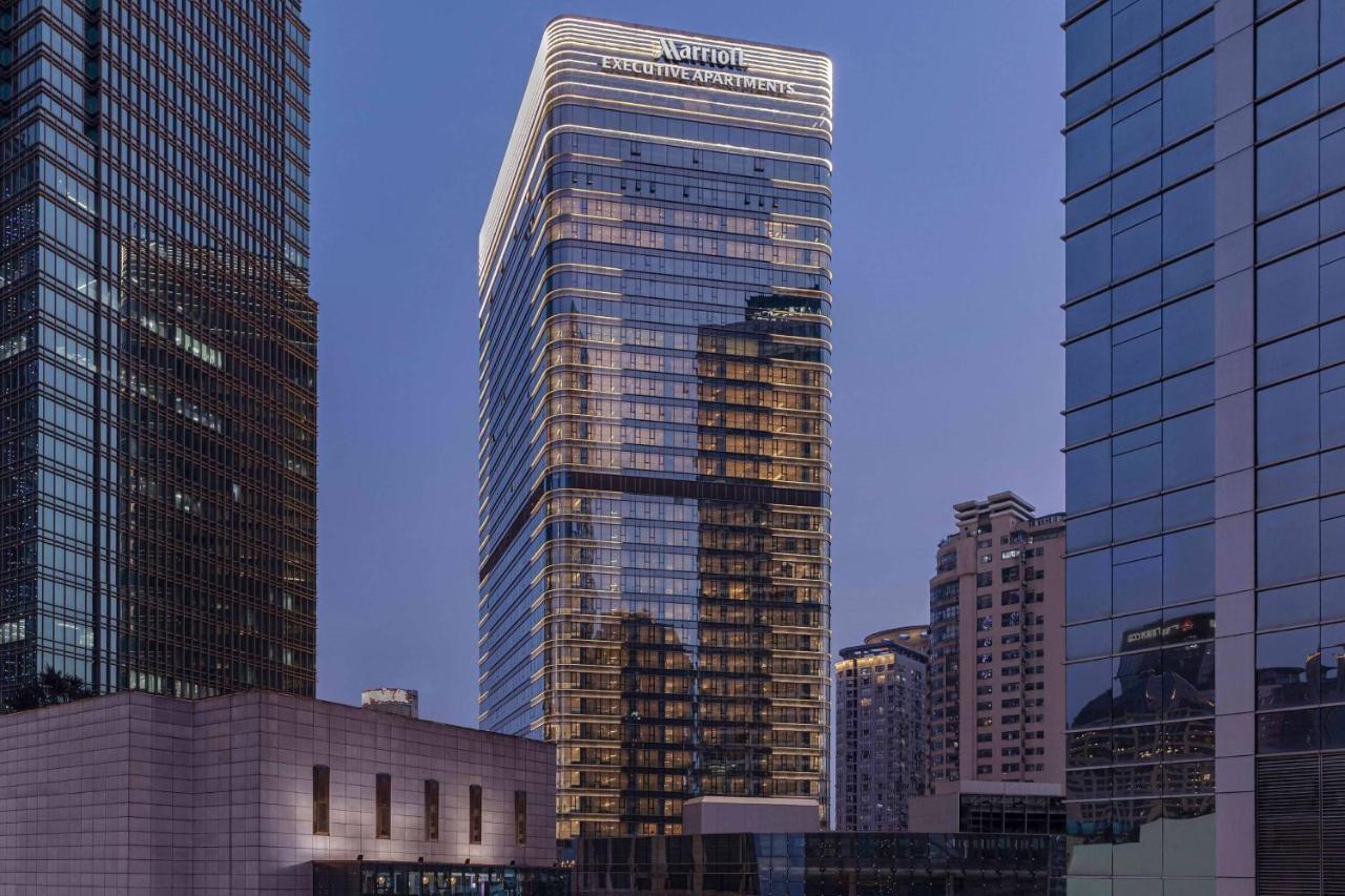 Marriott Executive Apartments 重慶 エクステリア 写真